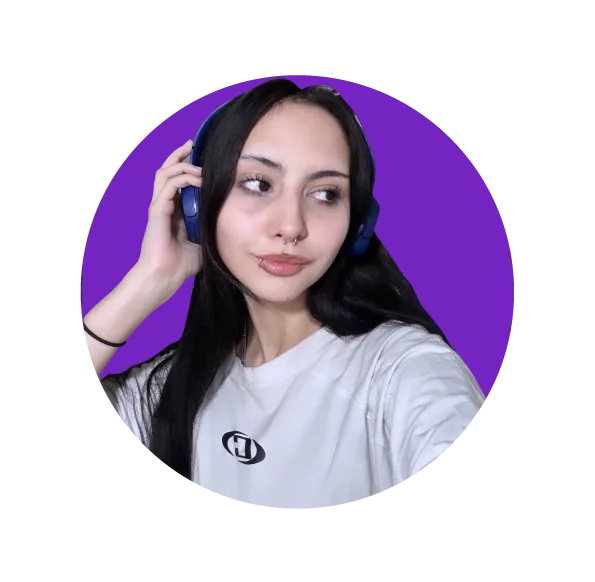 imagen de la community manager de somos rayo camila garmendi